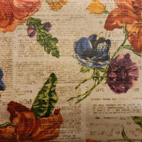 NWT Patricia Nash Leather Valerie Fold Over Wristlet Pouch - Picture 4 of 7